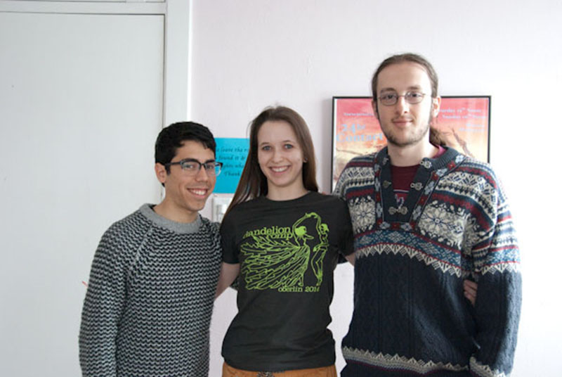 College seniors Jeremy Rubinstein and Hayley Larson and junior Donal Sheets joined forces this semester to organize Dandelion Romp, which took place last weekend. The Review sat down with them this week to discuss Dandelion Romp’s history, the contra community and the event’s highlights.