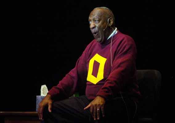 Bill Cosby talks about his early interest in jazz music at Finney Chapel on April 30, 2010, as part of the Conservatory’s celebration weekend for the opening of the Kohl Building. Cosby received an honorary degree from Oberlin that weekend, but many students are calling for its retraction in light of the rape allegations against him.
