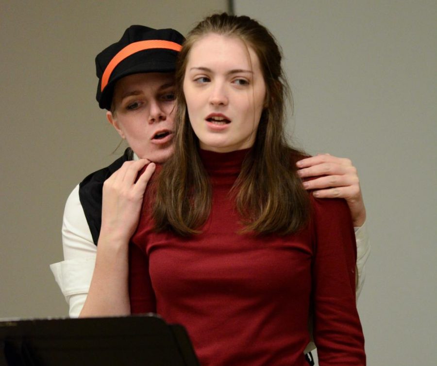 Students premiere a staged reading of College senior Sam Marchiony’s original one-act play, Women of Will, a feminist take on Shakespeare’s plays and female characters.