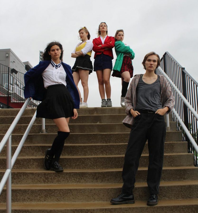 Cast members from Heathers: The Musical performed the cult ’80s hit dealing with issues of teen suicide, murder, and clique culture in Wilder Main Space Nov. 17.