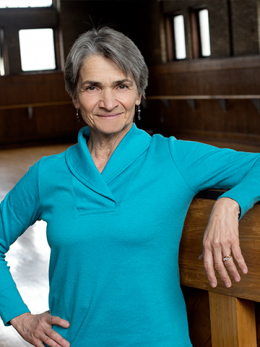 Nusha Martynuk, dance professor since 1988 and choreographer at Partners Dance Company.