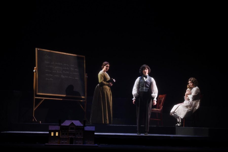 The cast of the Oberlin Opera Theater’s production of The Turn Of The Screw performs Benjamin Britten’s creepy, contemporary ghost story opera.