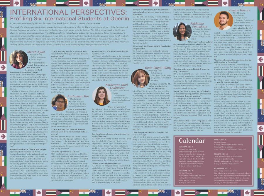 International Perspectives: Profiling Six International Students
