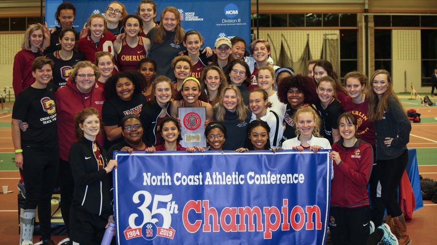 Despite the departure of national champions Lilah Drafts-Johnson and Monique Newton, both OC ’18, the women’s track and field team proved they are no less dominant as they secured their third straight Indoor Track and Field North Coast Athletic Conference Championship Saturday.