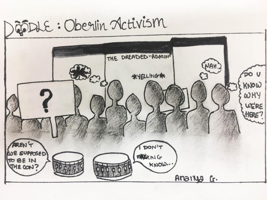 Doodle: Oberlin Activism