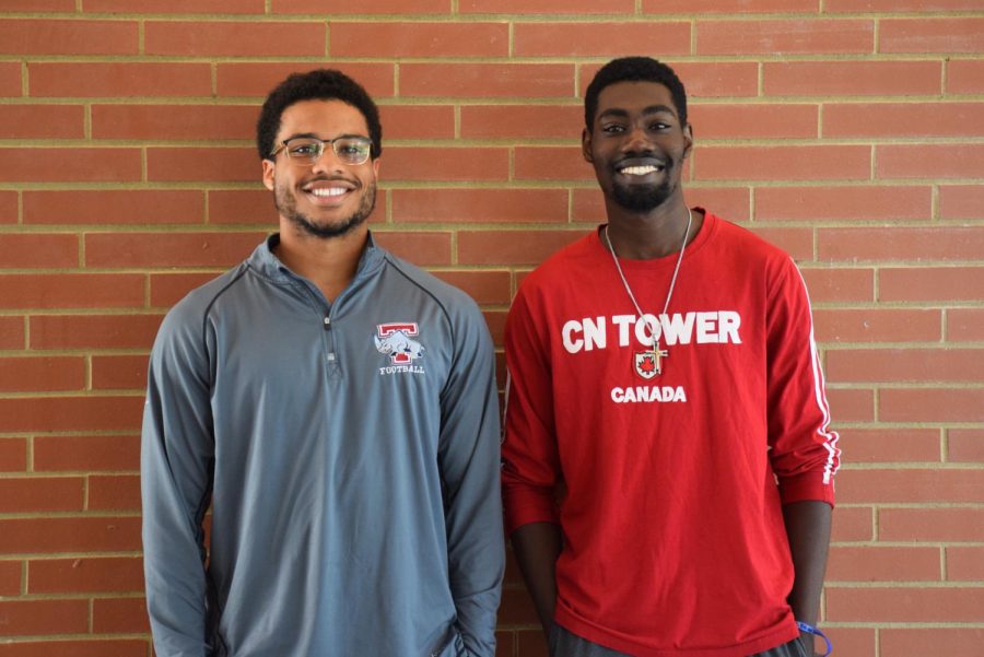 First-year Liam Akpata and second-year Kofi Asare