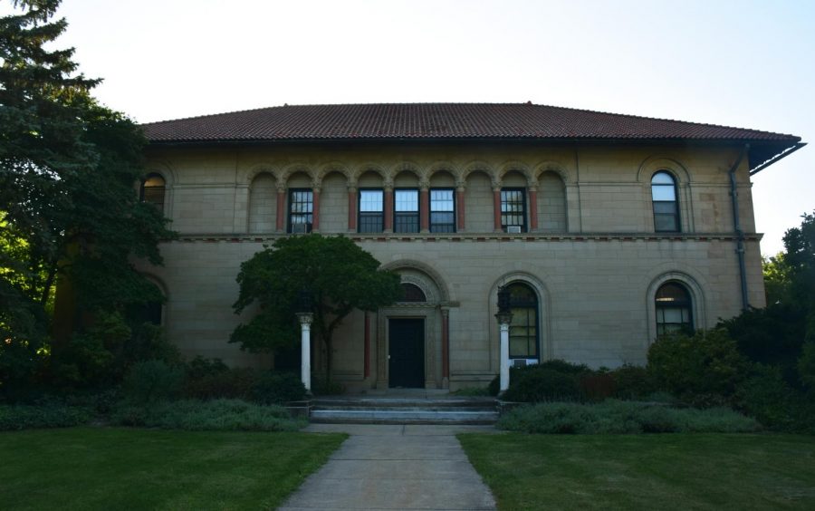 The Cox Administration Building houses the Dean of the College of Arts & Sciences’ office. Currently, both the College and the Conservatory are engaged in an active search for new deans.