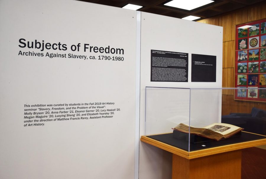 Featuring pieces from Oberlin’s Special Collections and Anti-slavery Collection, “Subjects of Freedom” is a critical examination of the Oberlin’s historical narrative concerning slavery and abolition.