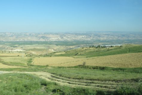 The Jordan River Valley.