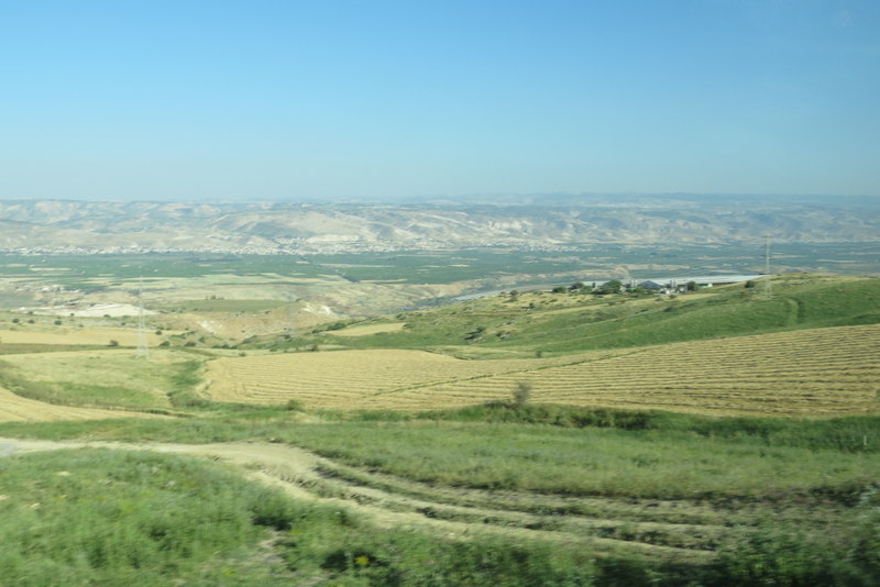 The Jordan River Valley.