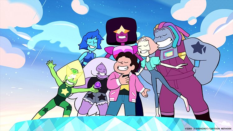 The animated Cartoon Network series Steven Universe tied for first place in the teary-eyed category of the recent What are you watching, Obies? survey. 
