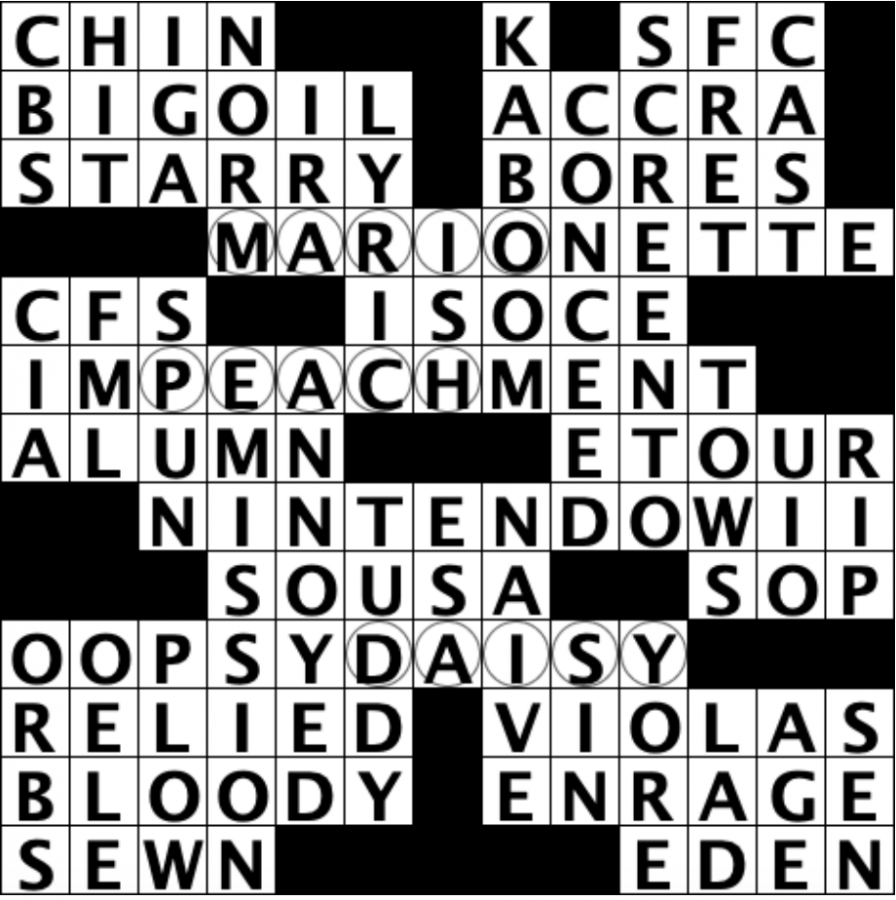 Crossword Answers: Switching It Up