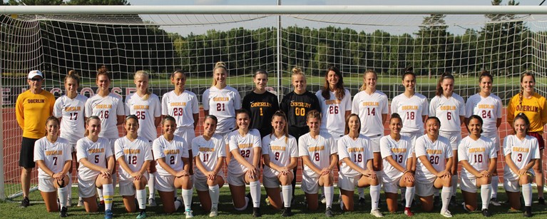 The varsity women’s soccer team. 