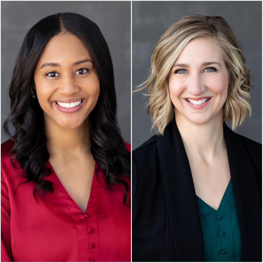 The College announced the hiring of Dean of Student Success Harmony Cross (left) and Assistant Dean and Director of Student Accessibility Services Rebecca Smith (right) in January.