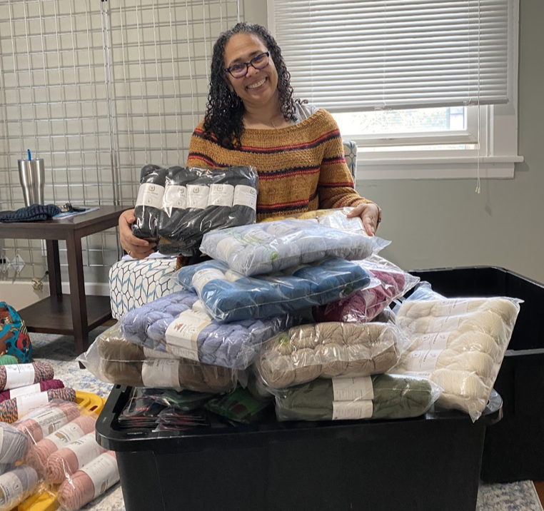 Lisa Whitfield, OC ’90, will open her yarn store, For Ewe: An Inclusive Fiber Community, in mid-April.