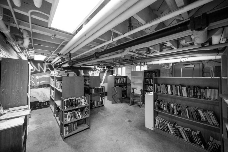 The revived SWAP Book co-op finds its new home in the basement of Tank Hall.