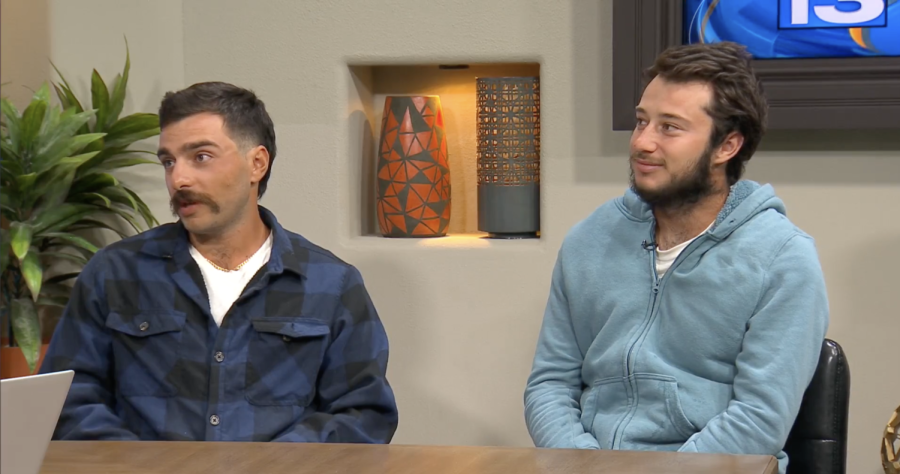 Sam Rezaei (left) and James Dill (right) in a recent interview