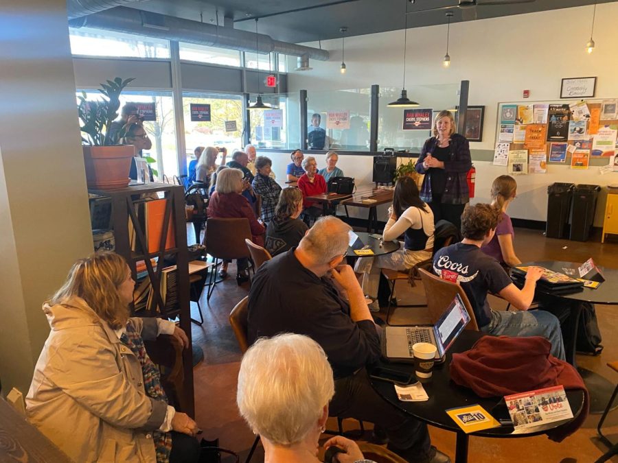 Gubernatorial Candidate Nan Whaley Touring Lorain County, Speaks to Oberlin Community at Slow Train Cafe