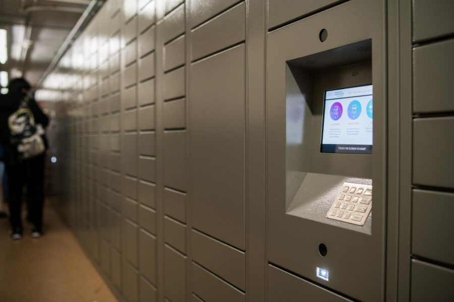The new locker system will begin operation in January of next year and digitize the mailroom system.