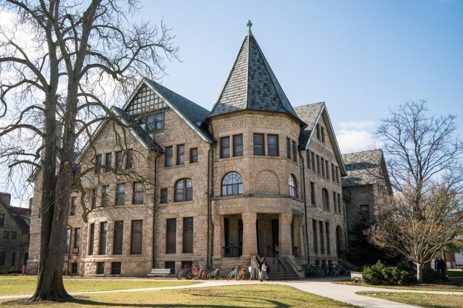 Talcott Hall, designed by architects Weary and Kramer, was built in 1886.