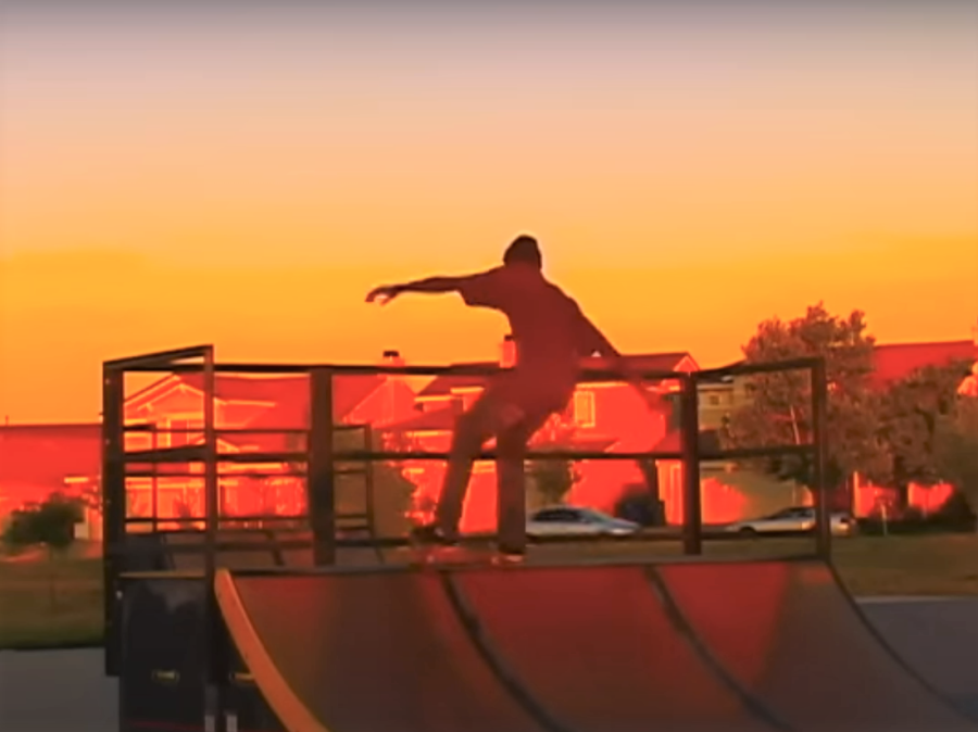 A 17-year-old Tyre Nichols skates at a Sacramento park.