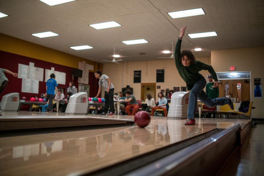 Bowlers Delight in College Lanes Bowling League