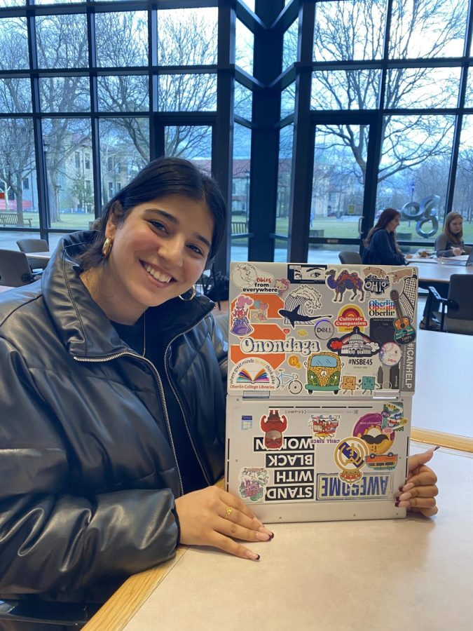 Students Highlight Style and Interests With Sticker-Clad Laptops