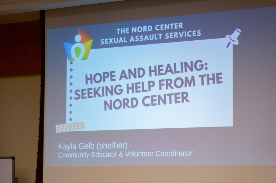 The Nord Center works with the Title IX office to provide support for
students.