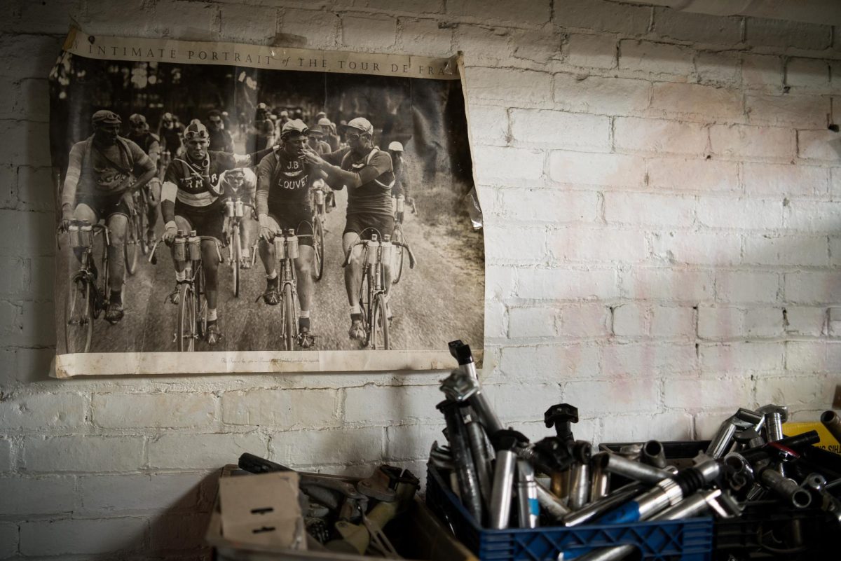 Artistic Scene Traditionally Ingrained Within Bike Co-op