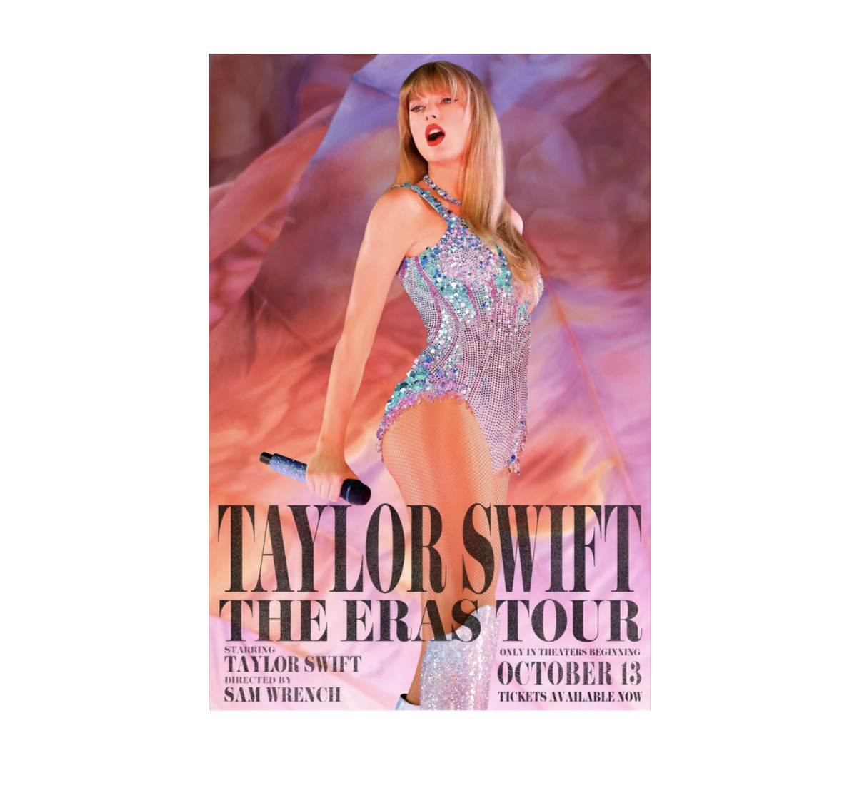 Theaters screened Taylor Swift’s The Eras Tour.