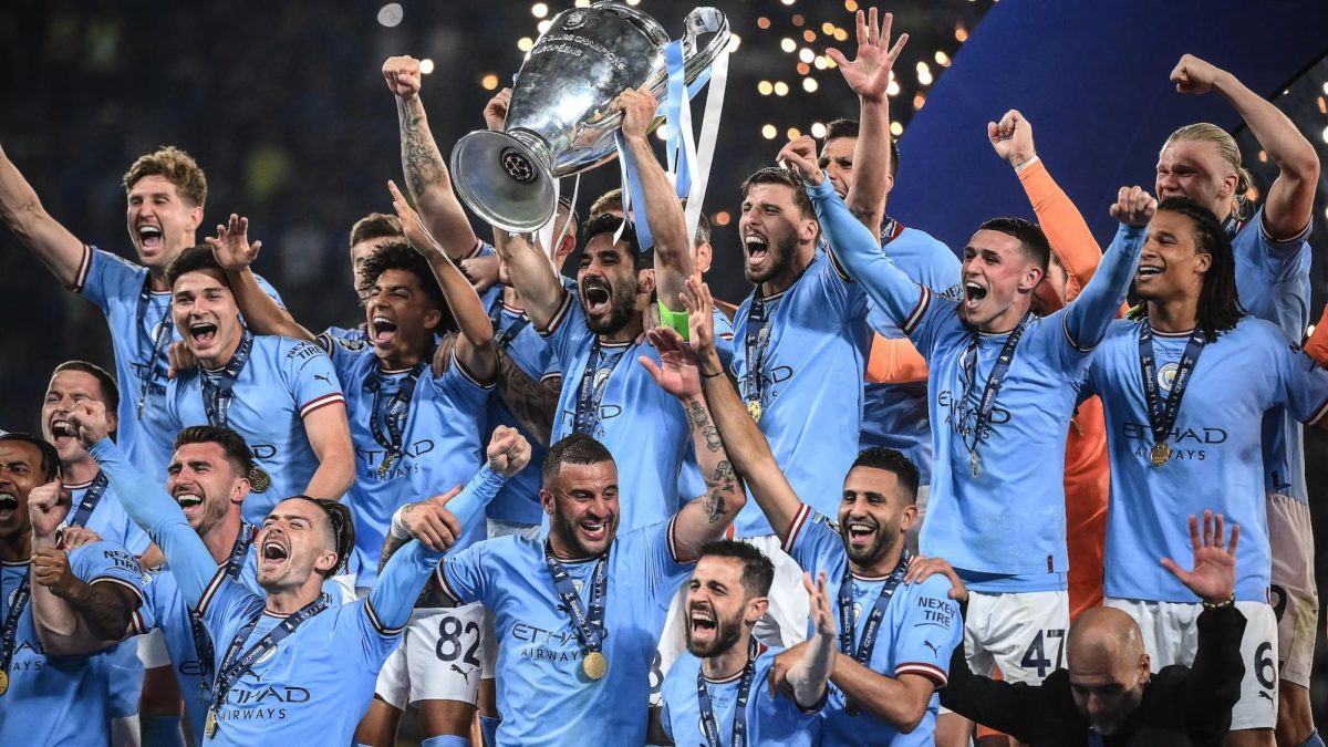 Manchester City won the Champions League last season.