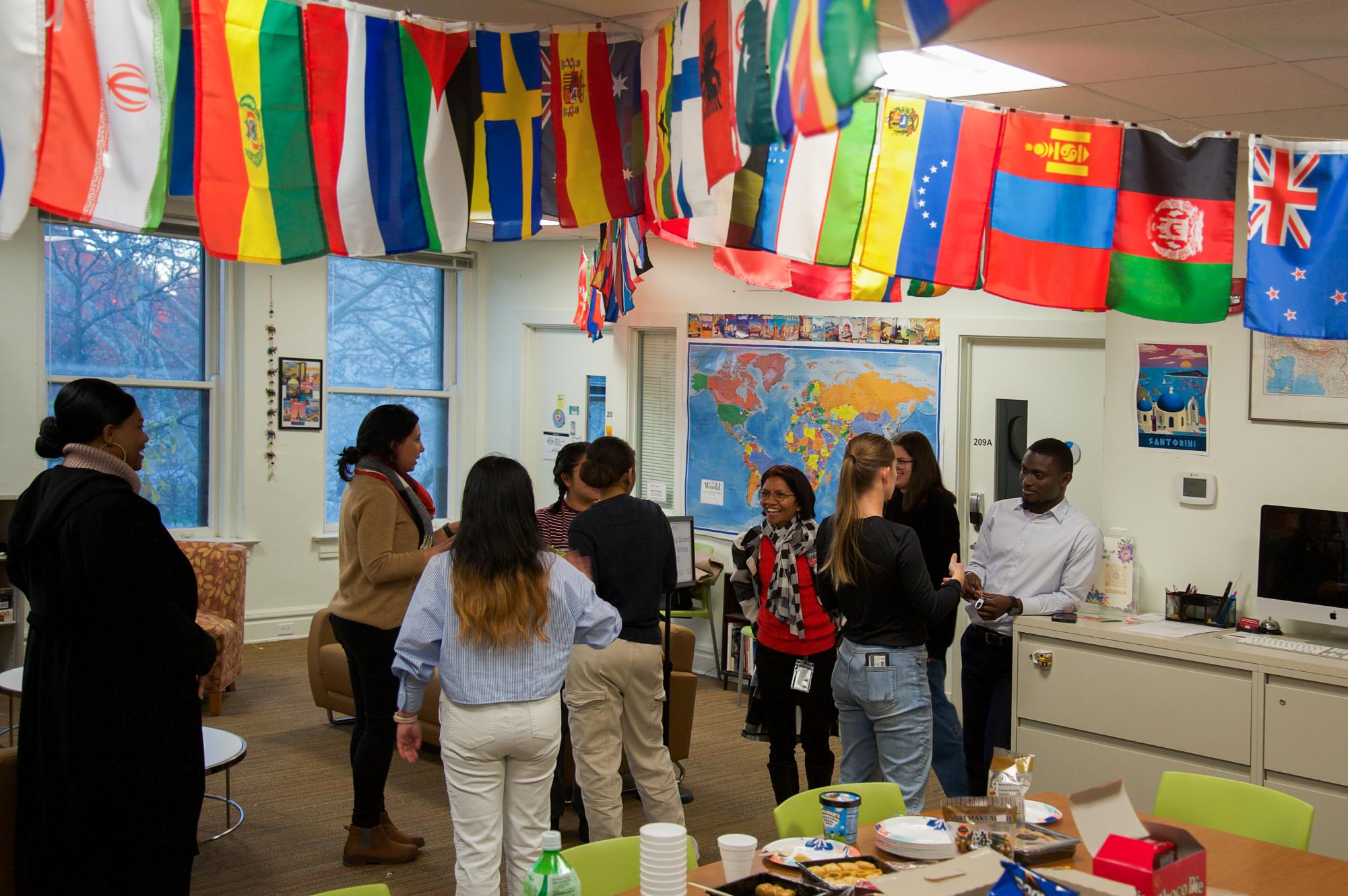 Events celebrating international students were held throughout the week.