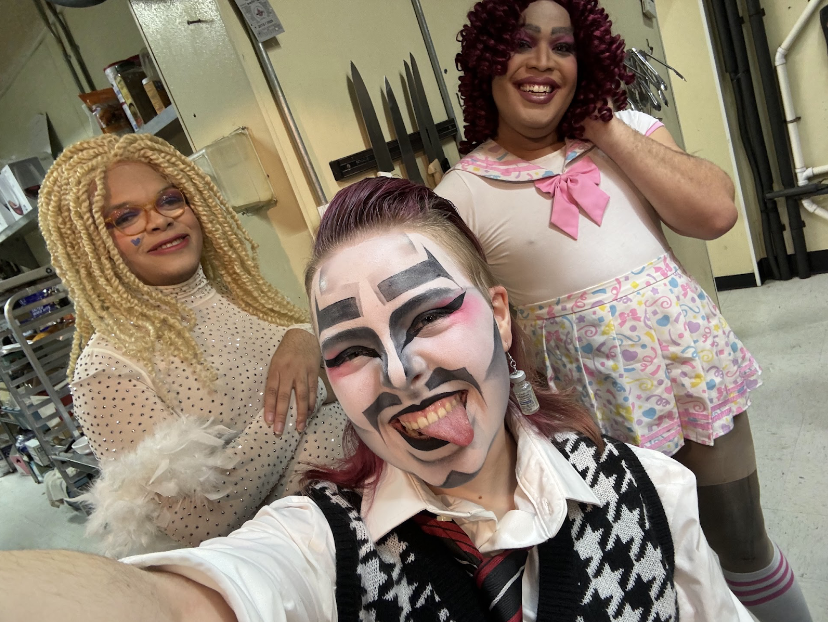 The Black River Cafe hosted drag performers.