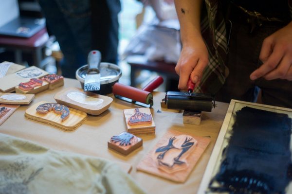 YeoPress and The Feve collaborated to host a screenprinting event.