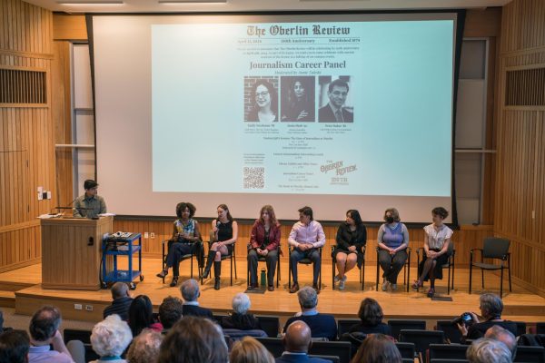 Members of The Oberlin Review speak about the state of journalism at Oberlin.
