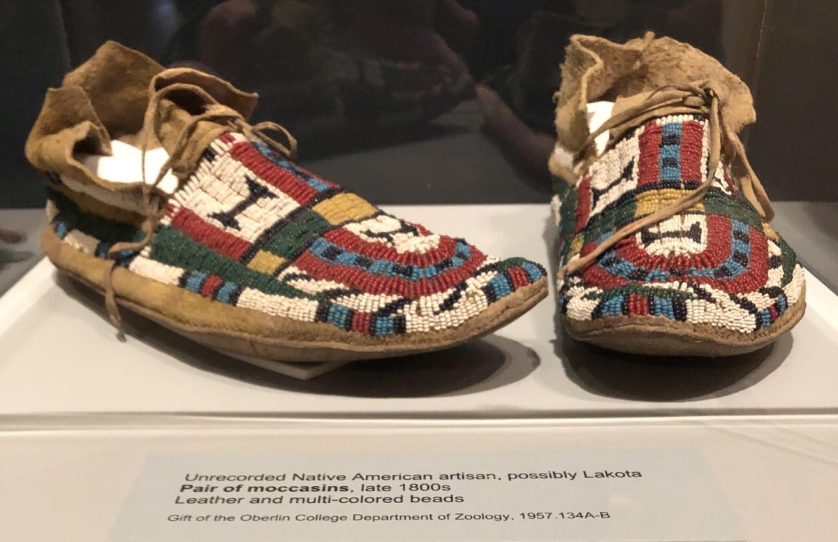 A pair of moccasins