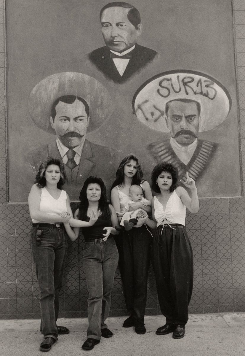 “Cholos, White Fence, East Los Angeles,” 1986 by Graciela Iturbide