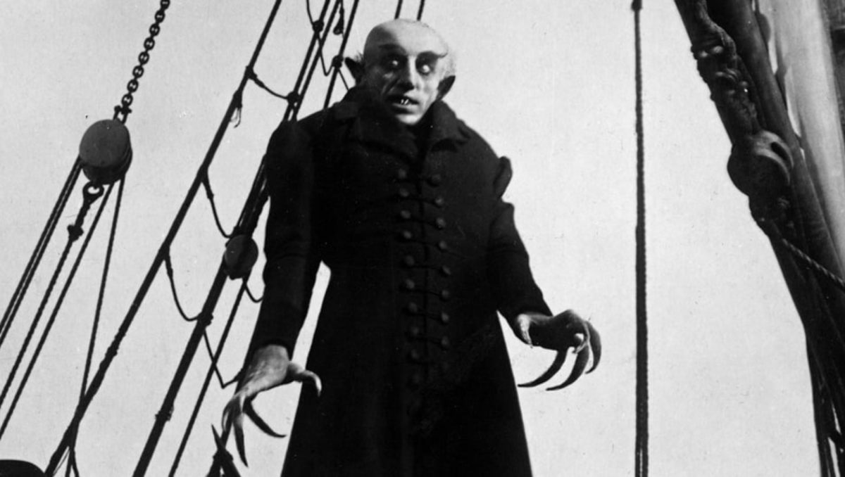 Max Schreck stuns as Count Orlok in Nosferatu