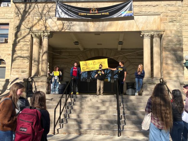 Sunrise protestors walked out on the Friday following the 2024 Presidential Election.