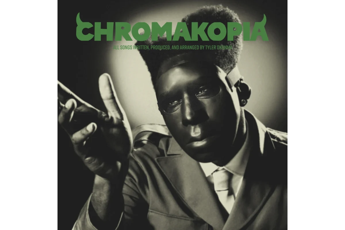 CHROMAKOPIA’s album cover features Tyler, The Creator