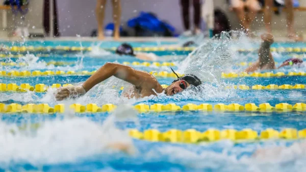 Chahine Saïd was recently proclaimed the NCAC Swimmer of the Week.