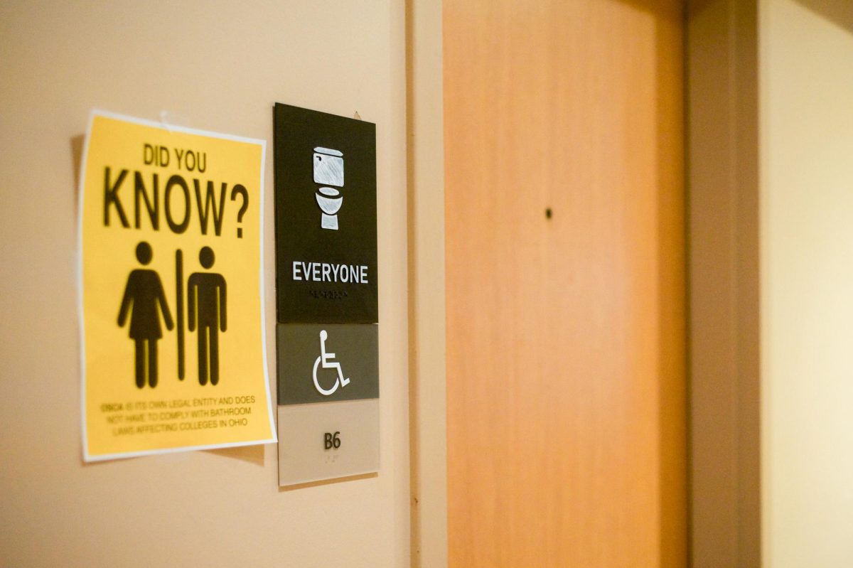 The Bathroom Bill requires the designation of multi-use bathrooms for the exclusive use of either sex.