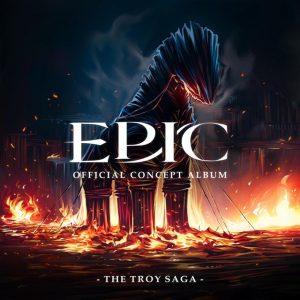 The cover art for one of the Epic: The Musical albums.