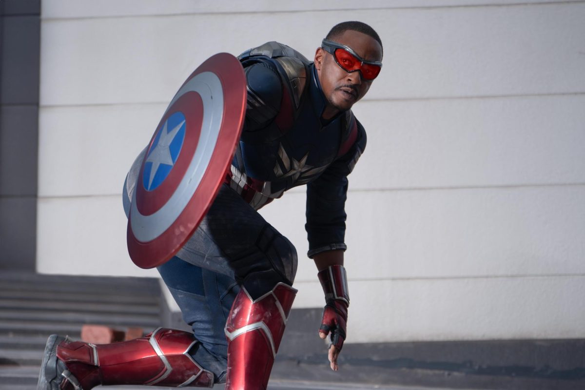 Anthony Mackie stars as Captain America in Brave New World.