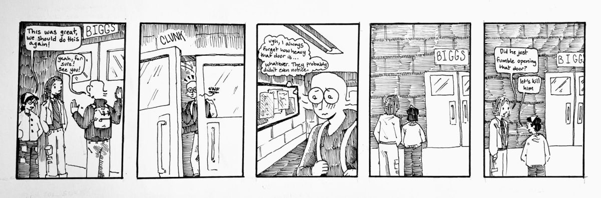 Editorial Comic - 11/21 "The Bigg Door"
