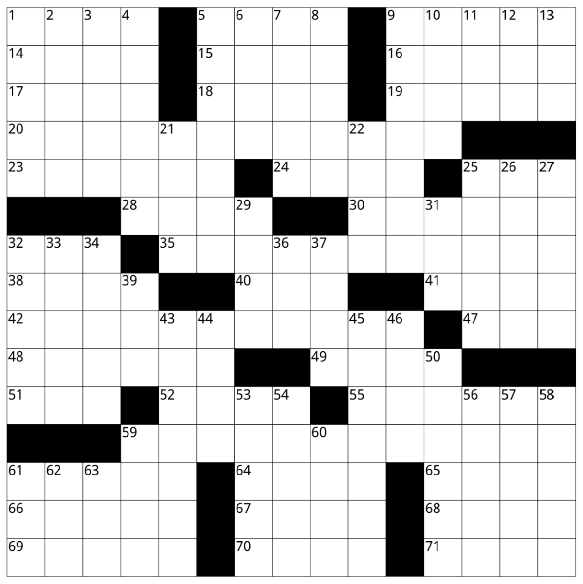 Murder on the Crossword – Crossword 11/21