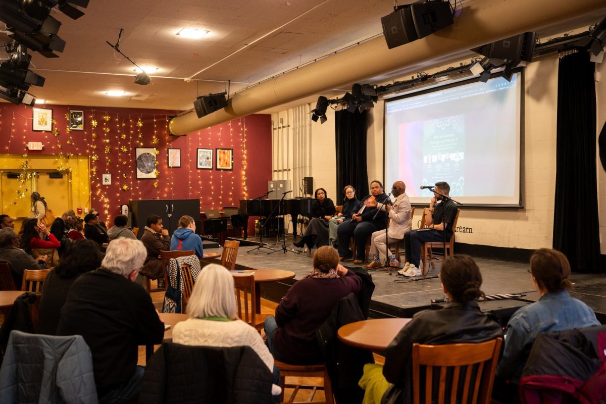 The event was held in the Cat in the Cream and featured guests along with Religion and Africana Studies faculty.
