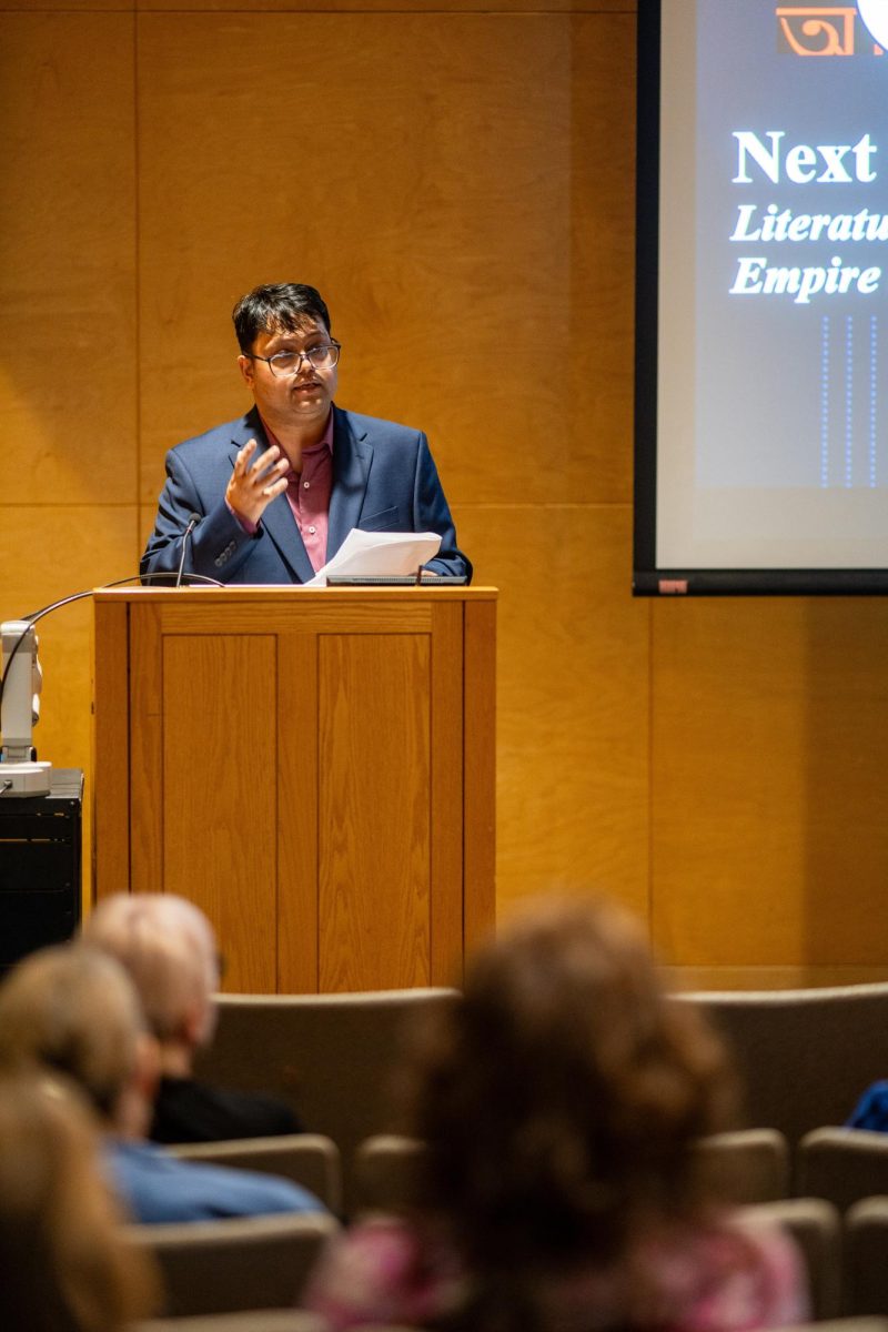 The lecture took place on April 3.
