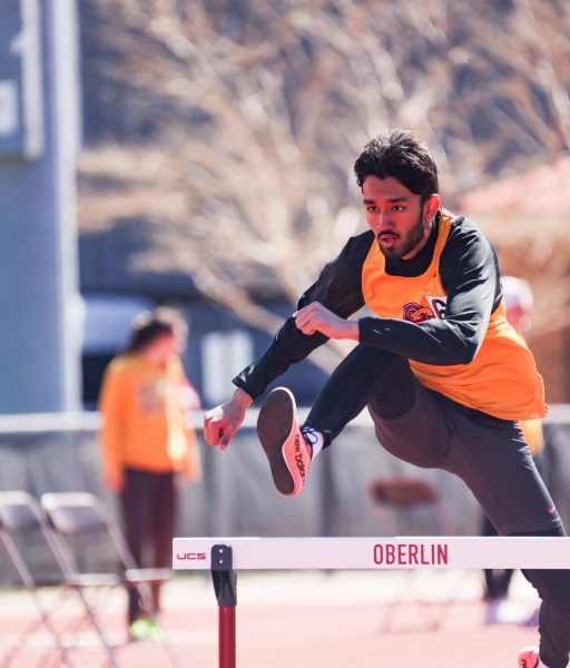 First-year Simon Tang set the Northern Mariana Island 100-meter hurdles record.