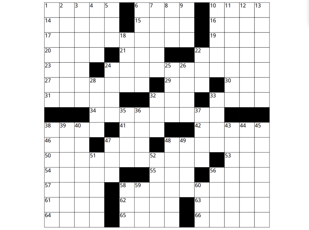 May Days – Crossword 5/1